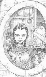 Maris, from Chris Riddell and Paul Stewart's series The Edge