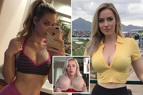 Golf beauty Paige Spiranac insists her 34DD boobs are real b