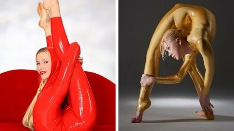 Zlata The World's Most Flexible Woman Showing Her Incredible