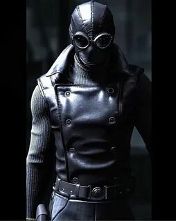 Spiderman Noir Noir spiderman, Black leather vest, Spiderman