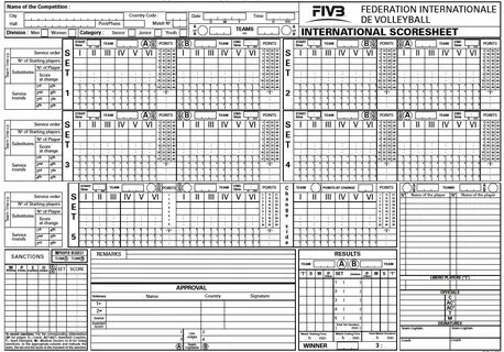 Mob mordant Swiss printable volleyball score sheet sudden da