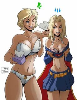 Powergirl Tits.