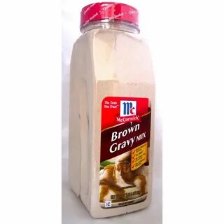 McCormick Brown Recommended Gravy Mix - 21 oz. PACK 4