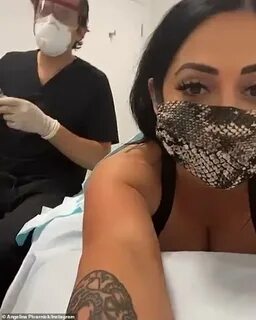 Jersey Shore’s Angelina Pivarnick shares video of herself un