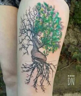 Tatouage arbre de vie - modèles populaires et signification 