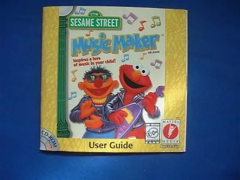 PC CD ROM Sesame Street Music Maker by Mattel