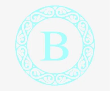 Letter B Monogram Svg Clip Arts 594 X 596 Px - Free Transpar