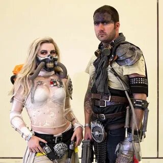 Immortan Joe and Furiosa cosplay at Fan Expo Canada 2015 Mad
