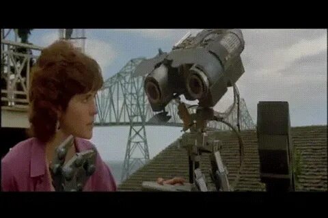 When Johnny Five Did In Fact Come Alive. - GIF on Imgur