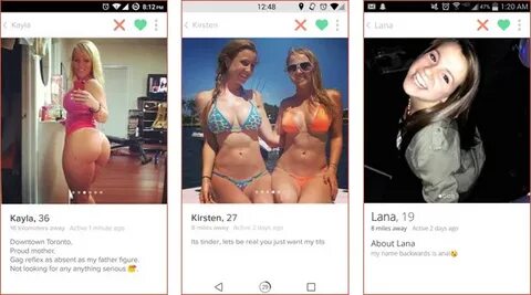 These Freaky Girls Clearly Have No Shame In Their Tinder Gam