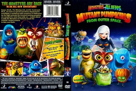 Monsters Vs Aliens Mutant Pumpkins From Outer Space- Movie D