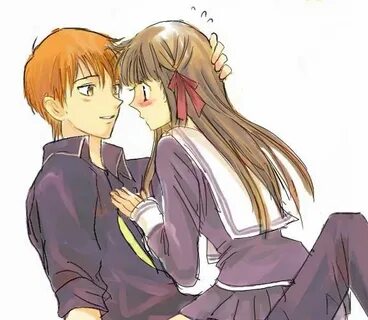 Fruits Basket, Kyo and Tohru Fruits basket manga, Fruits bas