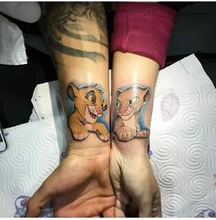 Simba & Nala tat #couplegoals Body Art King tattoos, Tattoos