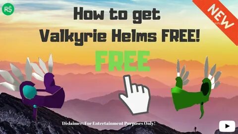 How to get FREE Roblox Valkyrie Helms (Vol. 3) CheatsonRBX -