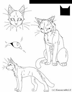 Warrior Cats CS Template by KasaraWolf Warrior cat oc, Warri