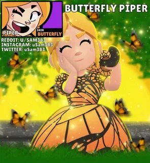 Piper Nueva Skin Brawl Stars Png