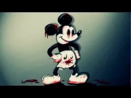 How to draw suicidemouse.avi (mickey mouse cursed clip) by d