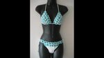 how to crochet bikini free pattern. - YouTube