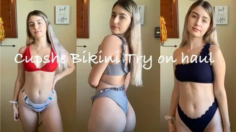 Cupshe Bikini Swimsuit Try-On Haul Kalee - YouTube