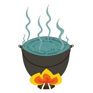 Campfire Kettle Magic Stock Illustrations - 22 Campfire Kett