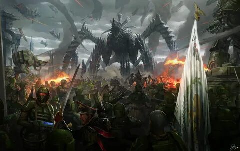 ArtStation - Anti Tyranid , Jiwon Kim Warhammer 40k artwork,