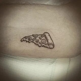 kayliecs Pizza tattoo, Tattoos, Food tattoos