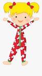 Children in Christmas Pajamas Clipart Clip Art Art & Collect