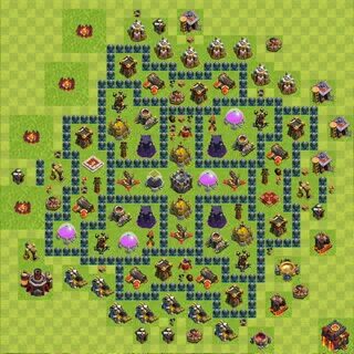 Farming Base TH10 - Clash of Clans - Town Hall Level 10 Base