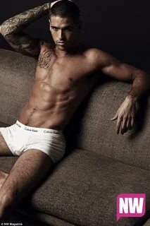 Australia's Next Top Model's Didier Cohen is nude covering h