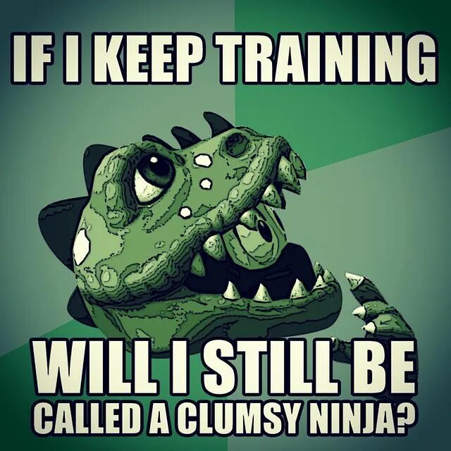 Clumsy Ninja.