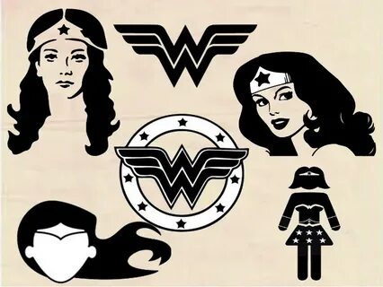 Wonder woman SVG Superhero SVG wonder woman dxf files Etsy