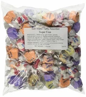 Sugar Free Assorted Salt Water Taffy 1lb by Sweets- Buy Onli