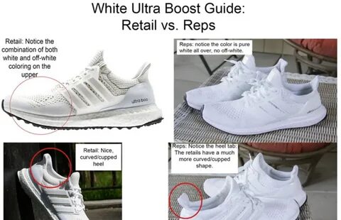 How to Tell If Your "White" adidas Ultra Boosts Are Fake Complex.