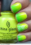 Lime Green Ombre Nails Pictures, Photos, and Images for Face