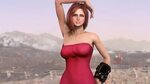 Fallout 4)True Red Dress - TRE-MAGA