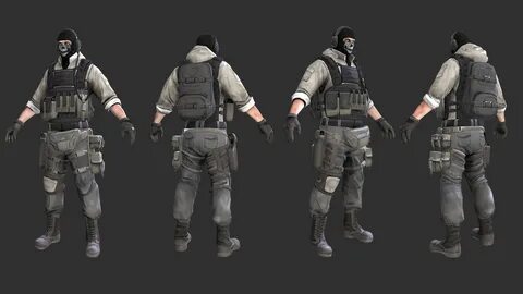 Yude Lee - Character Modeling - Ghost (Call of Duty)