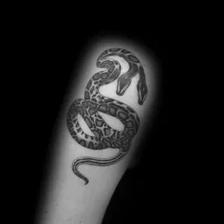 30 Two Headed Snake Tattoo Ideas For Men - Serpent Designs S