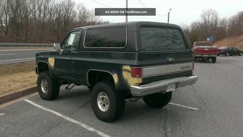 1986 Chevrolet K5 Blazer Lifted