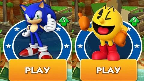 Sonic Dash VS Subway PacMan Run Android Gameplay - YouTube