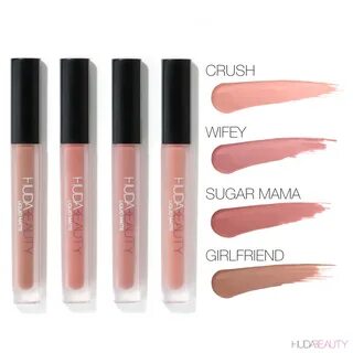 Жидкая матовая помада Huda Beauty - Liquid Matte Nude Love C