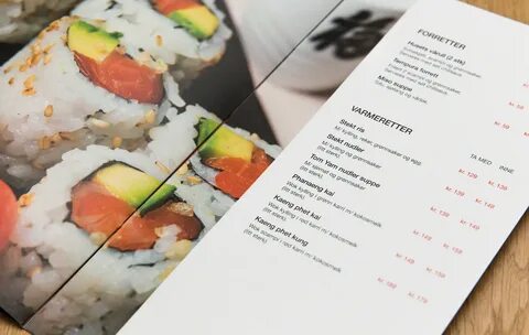 Lille Sumo sushi restaurant brand identity on Behance