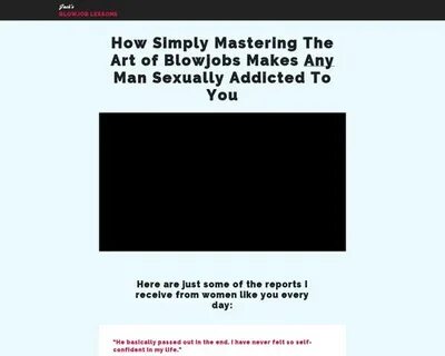 Jack's Blowjob Lessons - How to Give The Best Blowjob In the