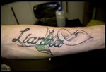 Pin by Liane Betton on Tattoo Name tattoo designs, Lily tatt
