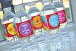 Fiesta Birthday Water Bottle Labels 1st Birthday Water Bottl