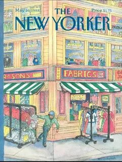 The New Yorker cover, May 16, 1988 7 by Iris Van Rynbach New