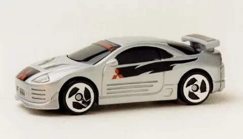 2001 Hot Wheels Mcdonalds Toy 6 Mitsubishi Eclipse leonawate