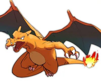 Safebooru - charizard claws commentary request fangs fire ge