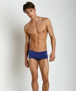 N2N Catalina Bold Aussie Style Swim Trunk Royal Cute male mo