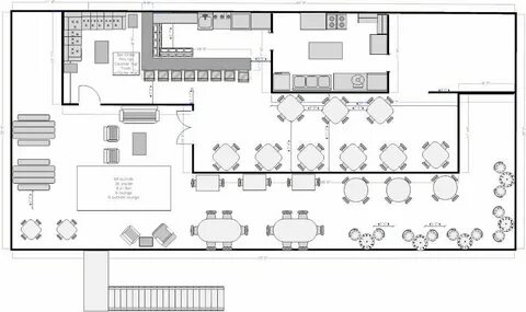 Monkey Face, LLC: Roof Top Restaurant Floor Plan- RENTED Caf