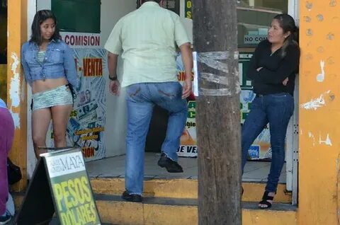 TJ Prostitutes @ Tijuana red-light district "La Coahuila" . 